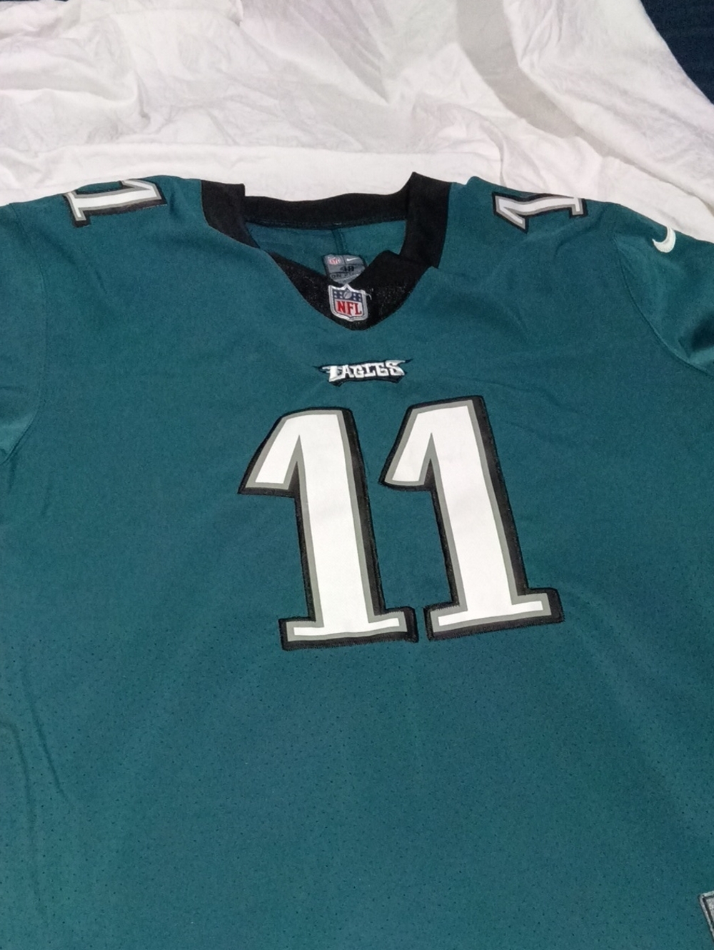 Nike Philadelphia Eagles Carson Wentz Nike On-Field Game Jersey #11 Jersey Men's